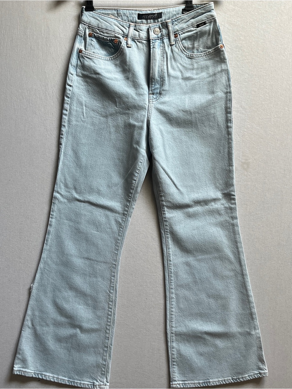 Mavi Los Angeles High Rise 70s Flare Jeans Retro Wide Leg Denim Size 28